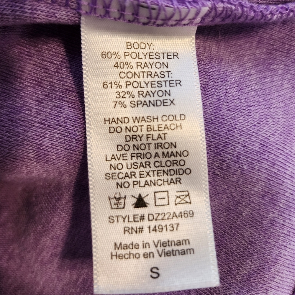 Double Zero Lavender Ice Cream Graphic Hoodie Y2K Cozy Size Small - Picture 9 of 9